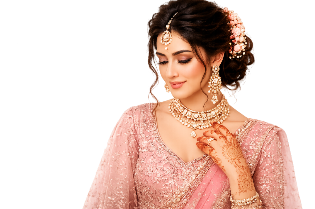 Glamav signature bridal makeup look