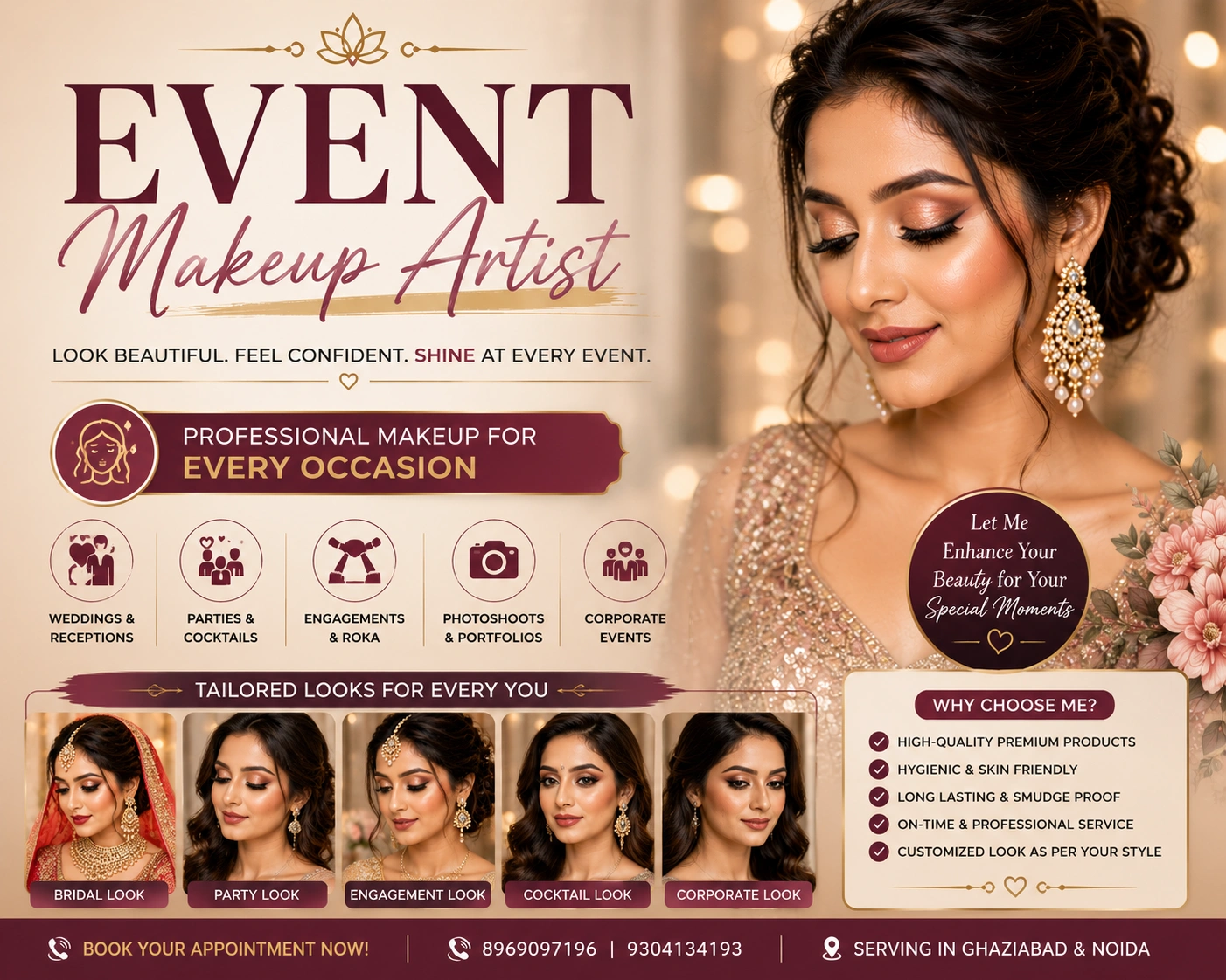 Brand Shoot Makeup in Mohan Nagar