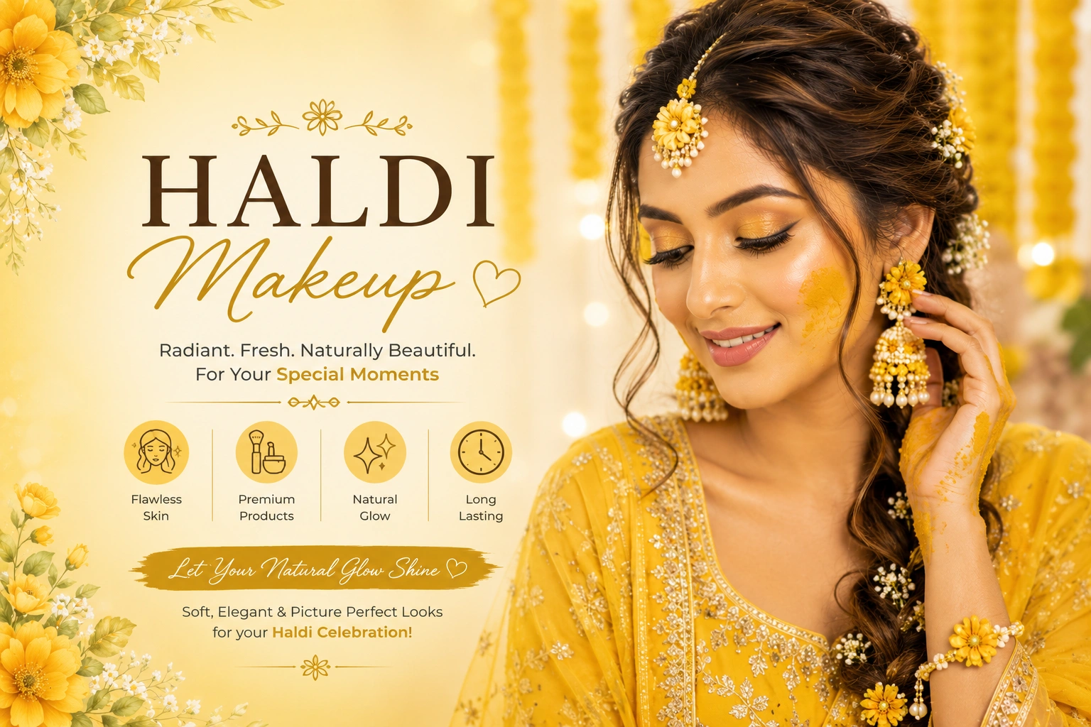 Haldi Makeup in Delhi